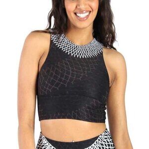 Yoga Democracy Women's Notorious RBG Free Range Sports Bra in Black